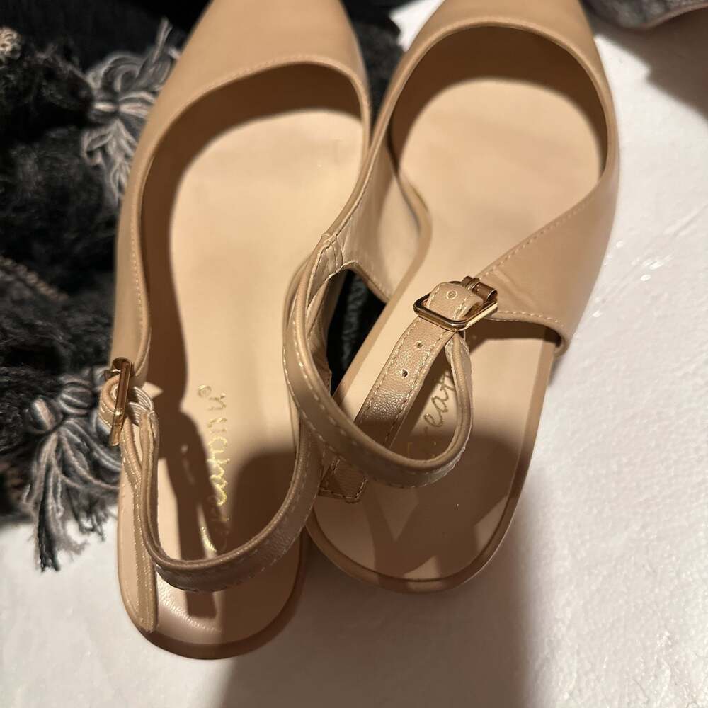 Greatonu Women's Kitten Heels